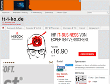 Tablet Screenshot of itiko.de
